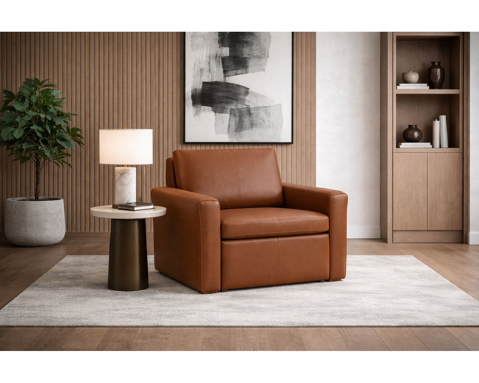 Blanche Reclining or Stationary Sofa — Available in Wide Cushions, 140+ Leather Options, and 79"or 112" Widths - Experience the Difference Precision Makes