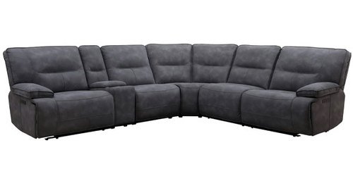 Layout A:  Six Piece Reclining Sectional 133" x 120"