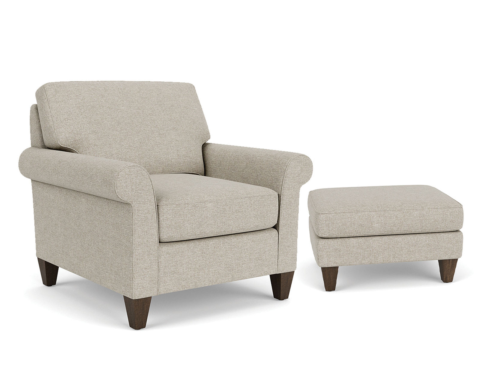 Westside 5979 Chair (100+ fabrics) - Westside Chair and Ottoman