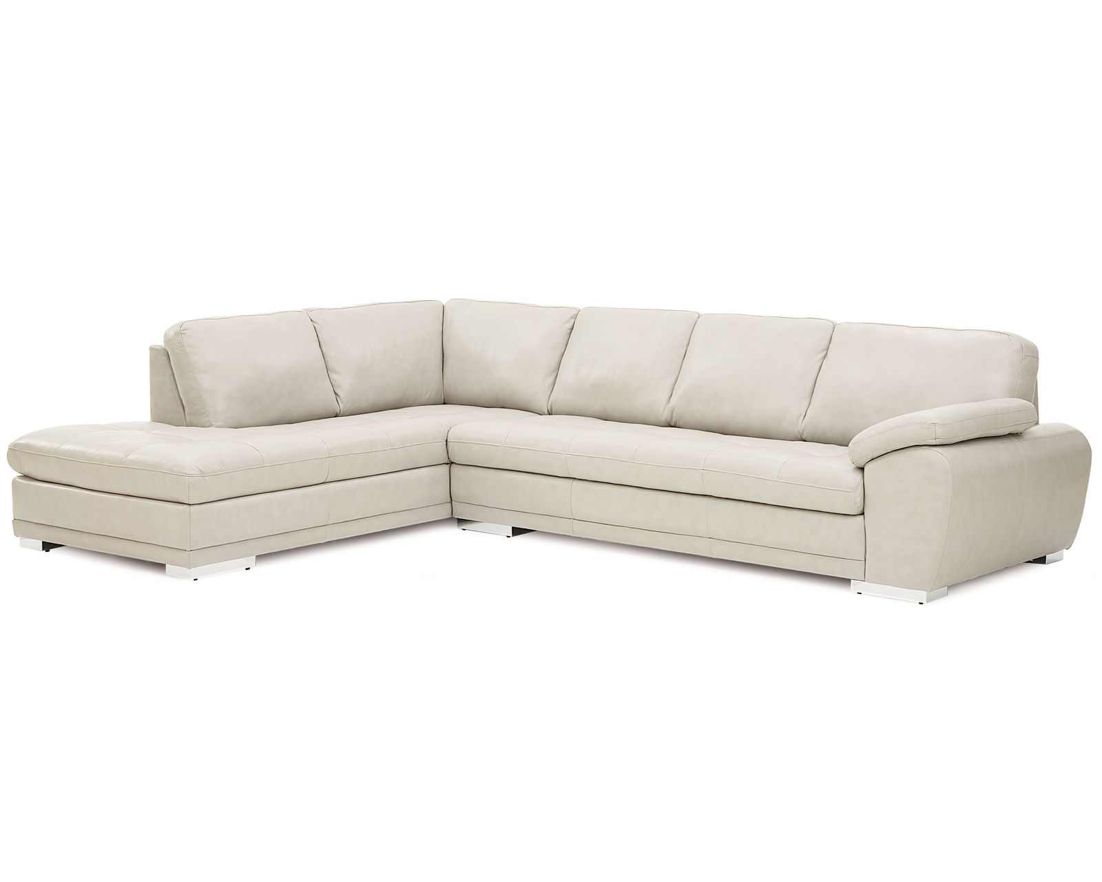 Miami 77319 Sectional (+100 leathers) - Layout A: Two Piece Sectional 88" x 126"