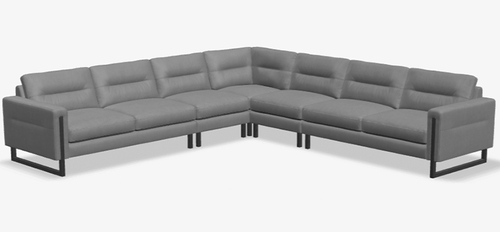 Layout E: Five Piece Sectional 135" x 135"