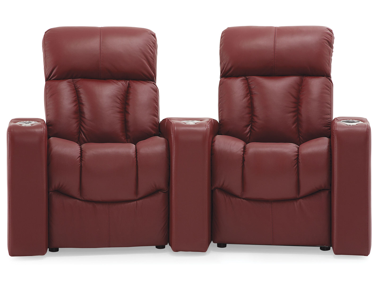 Paragon 41417 Power Reclining Home Theater Sectional (+200 colors) - Layout C: Two Piece Home Theater Sectional Curved 76" Wide