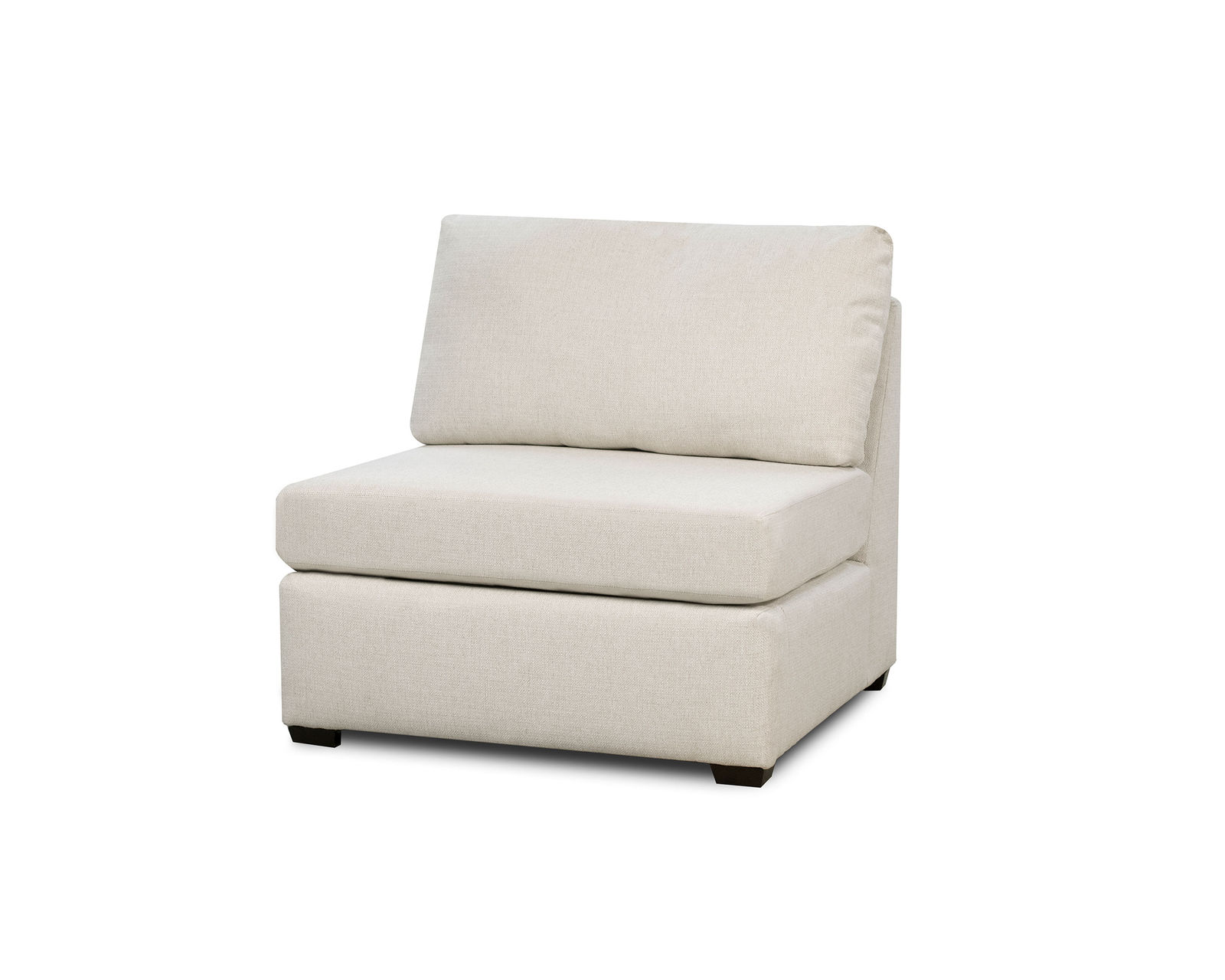 Scottie Modular Sectional  (+100 Standard and Performance Fabrics) - Scottie 9F00-39 Armless Chair