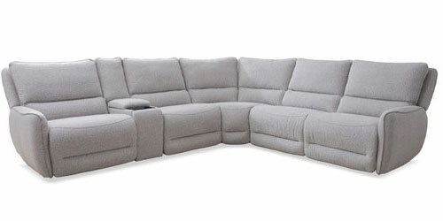Layout A: Six Piece Reclining Sectional 132" x 119"