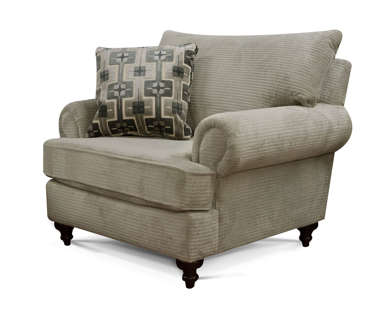 Rosalie 102" Sofa  (+100 Standard and Performance Fabrics) - Rosalie Chair