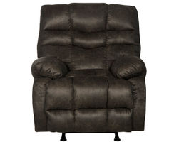 Berman Chaise Rocker Recliner Plush, Deep-Cushioned Comfort (2 colors)