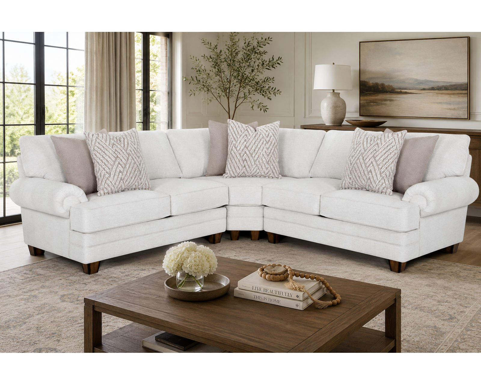 Hope 957 Modular Sectional (Classic Comfort. Generous Seating. Designed to Bring Everyone Together) - Luxury Looks. Beautiful Rooms. Surprisingly Affordable.