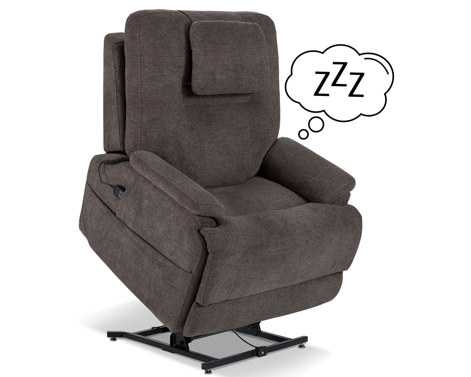Zecliner 1092 Triple Power Lift Sleep Recliner with Heat and Massage (6' 0" and taller) in stock