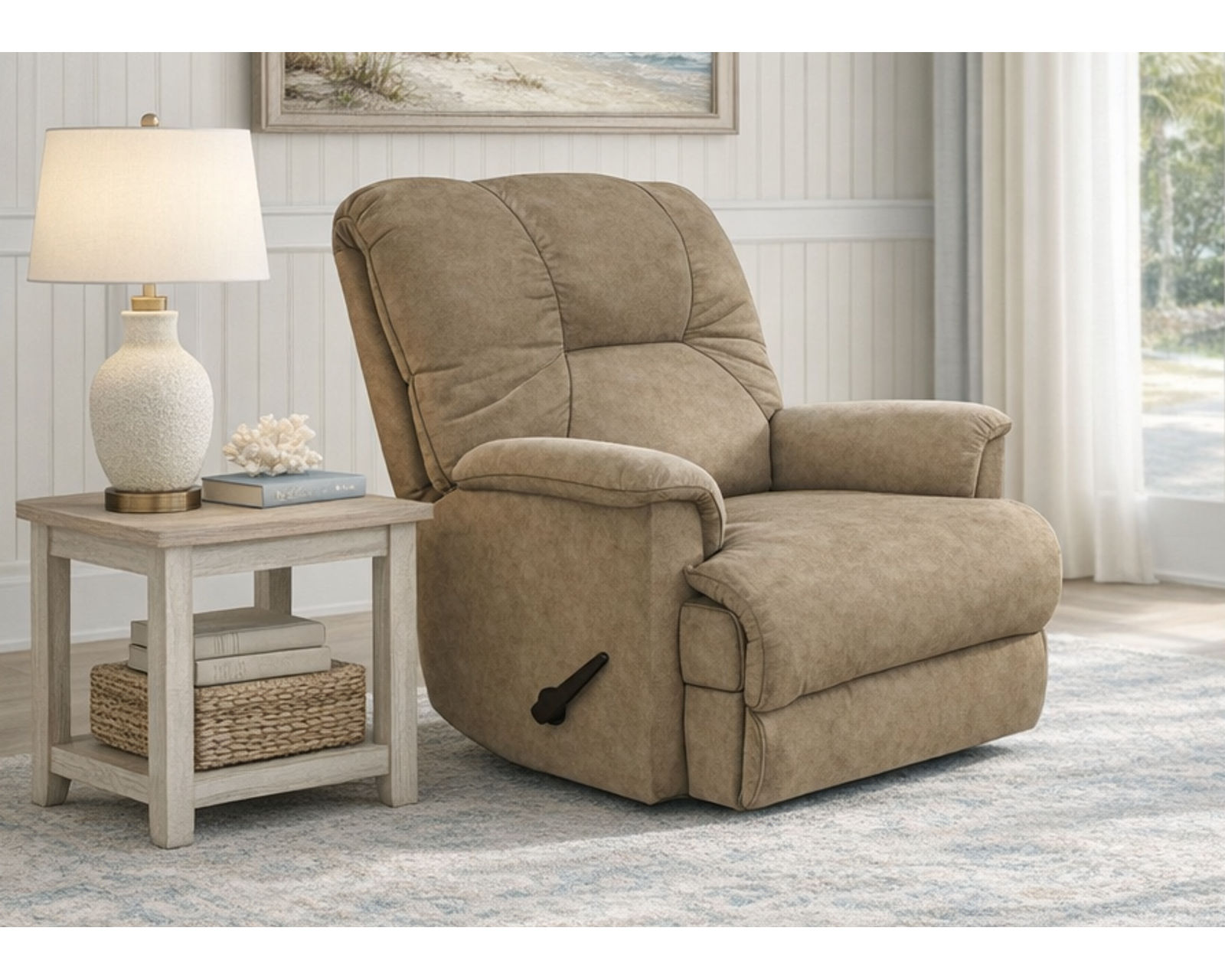 Cuddler EZ5W00 Recliner - 3 mechanisms  (+100 Standard and Performance Fabrics) - Add Power Recline for Next-Level Relaxation