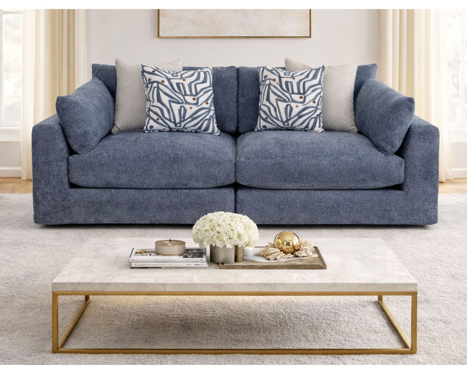 Julian 965 EXTRA-Deep Seating Sofa 92" or 130" (Dreamscape Comfort. Extra-Deep by Design.) - Made for Lounging. Built for Dreaming.