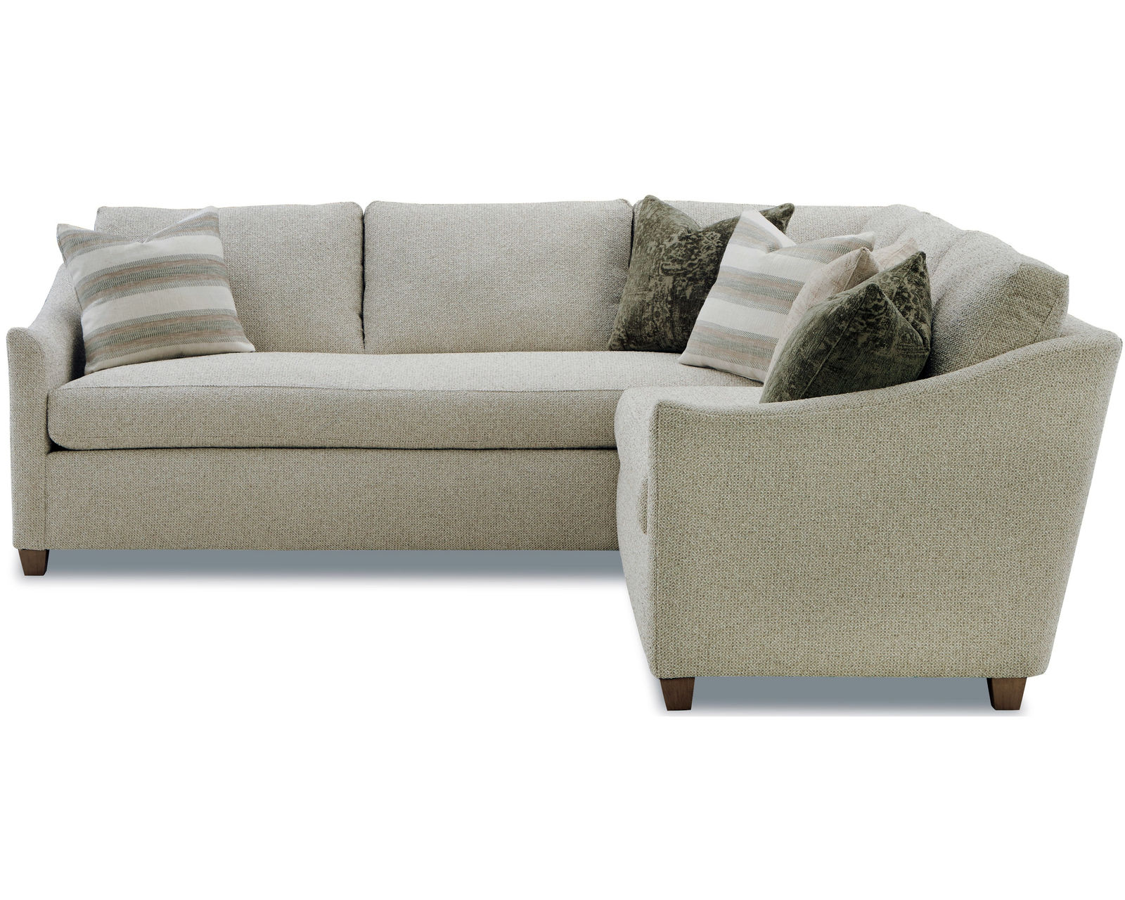 Rockwell 7529 Sectional (+100 performance fabrics) - Layout E: Two Piece Sectional 103" x 106"