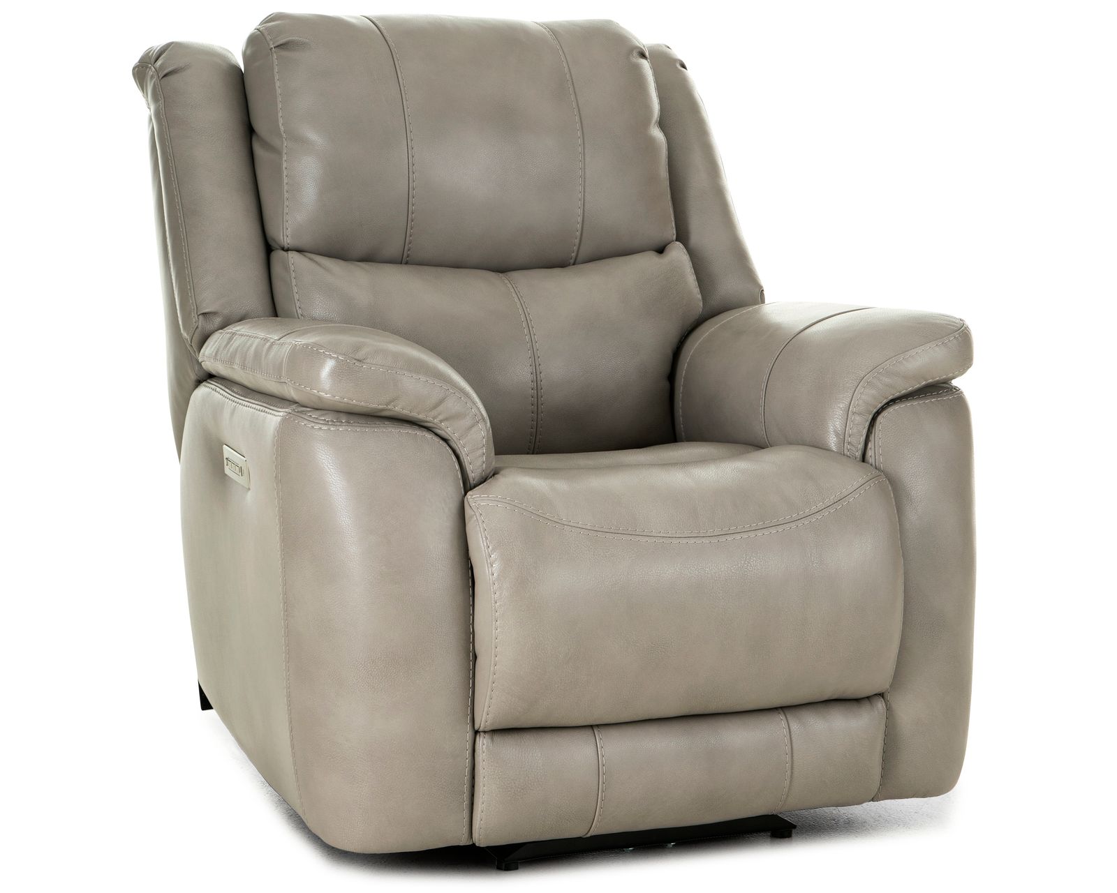 Idris 89" Zero Gravity Triple Power Reclining Sofa Mushroom (In stock) - Idris Zero Gravity Triple Power Wall Saver Recliner