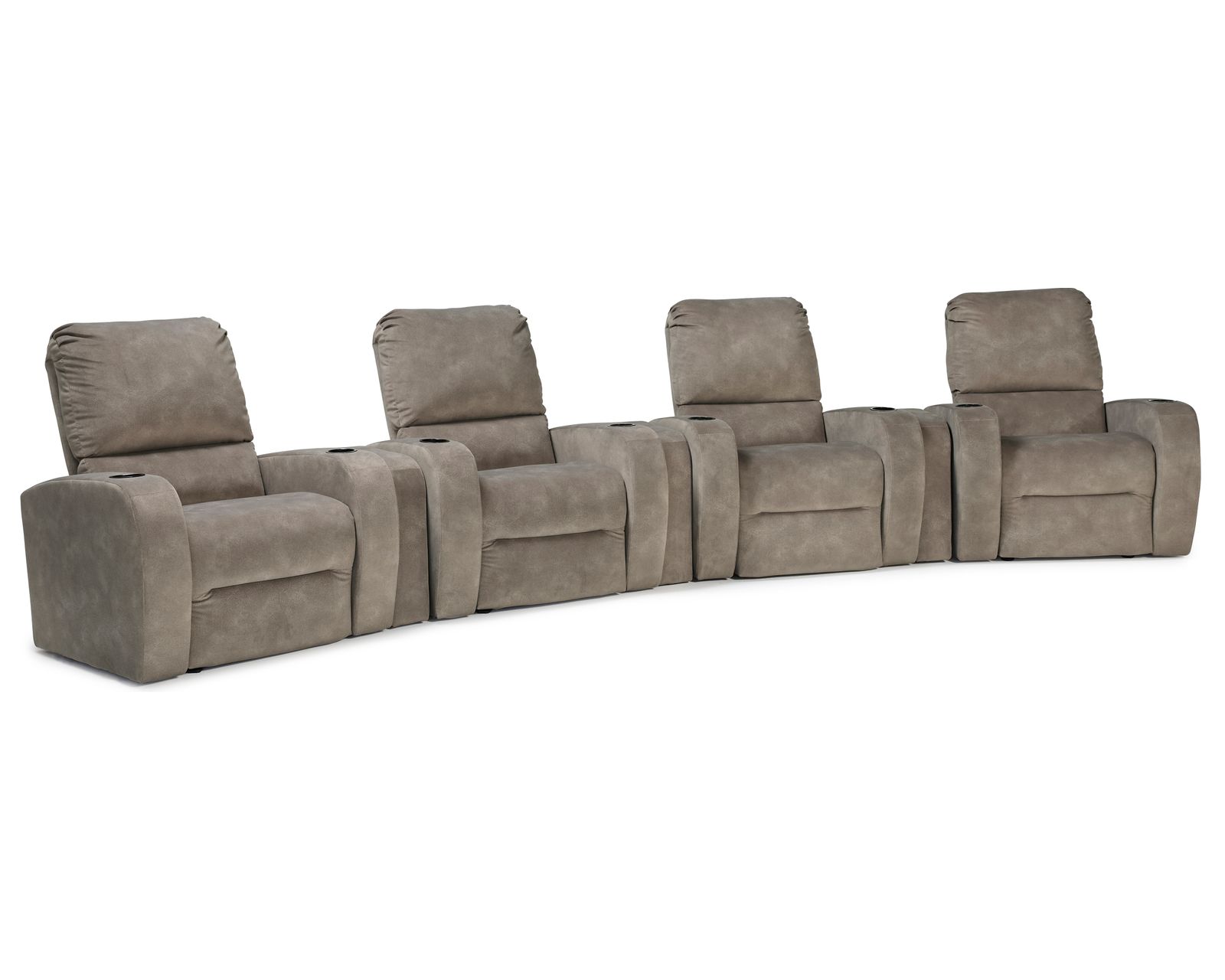 Cameo Home Theater Sectional (+100 fabrics) - Exceptional Comfort. Endless Customization.