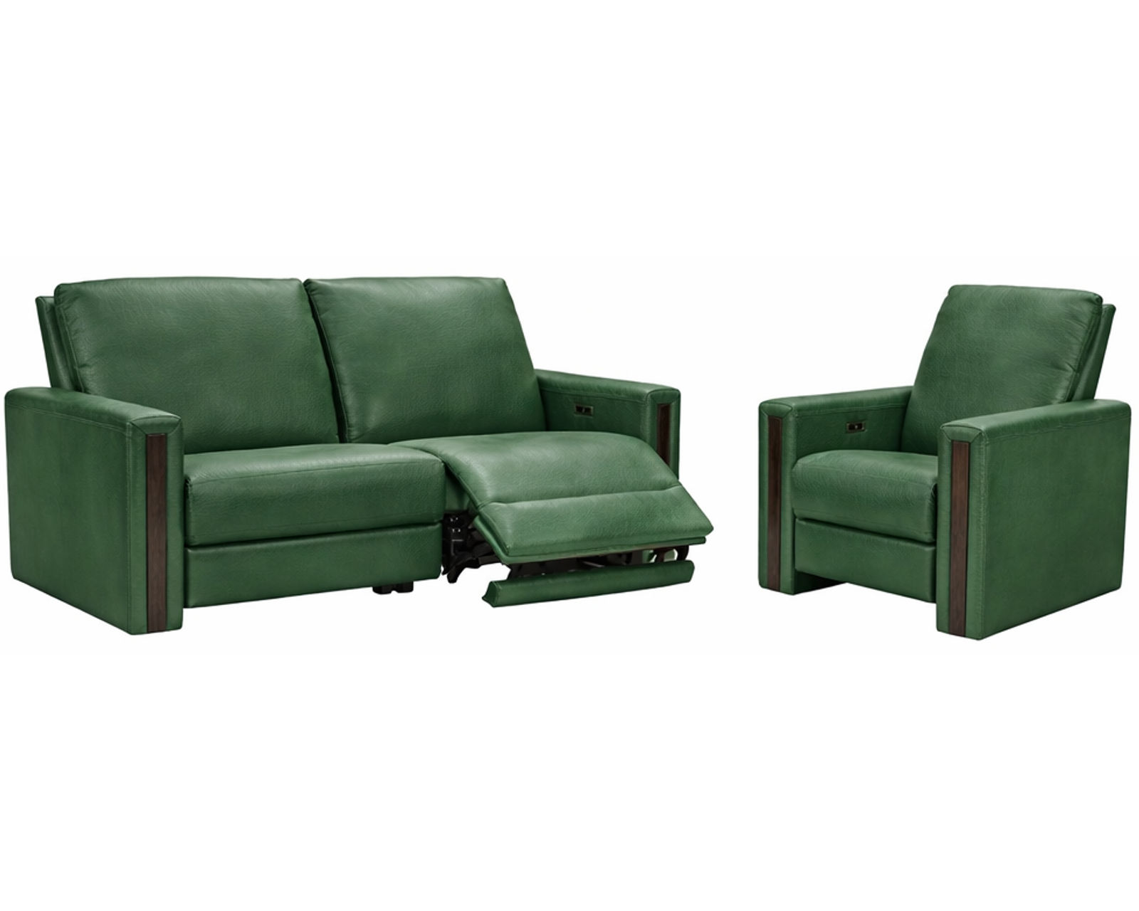 Forrest Dual Power Reclining Sofa — Available in Standard & Wide Cushions, 140+ Leather Options, and 78", 83", or 110" Widths - Comfort You Can Feel. Quality You Can Trust.