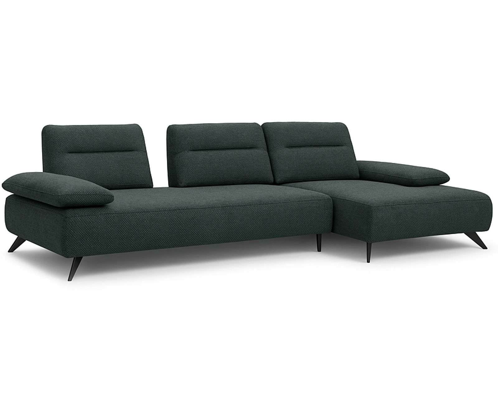 Valencia C312 Stationary Sectional (+45 fabrics) - Layout B: Two Piece Sectional 115" x 63"