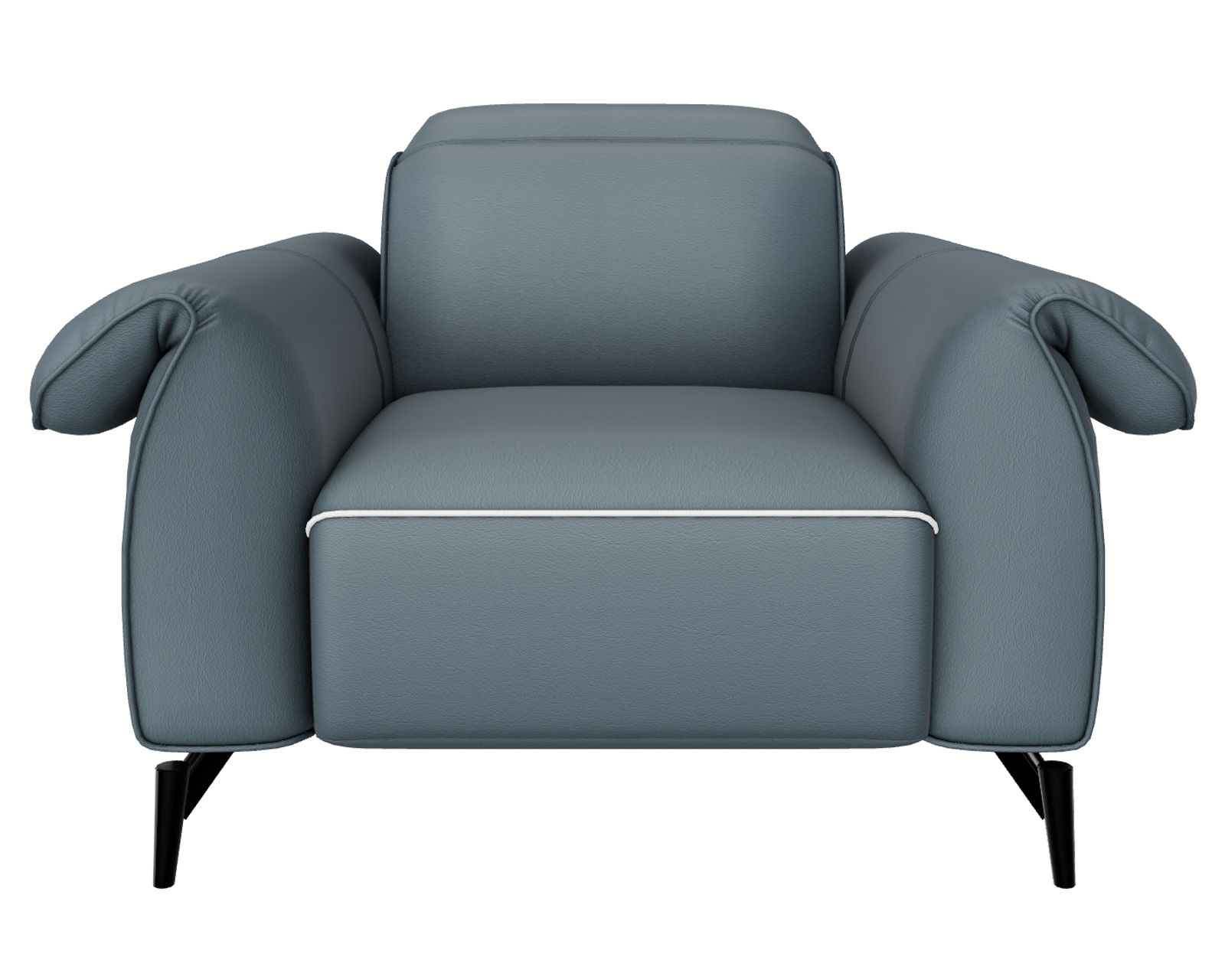 Leggiadro C143 Leather Sofa (93") +50 leathers - Leggiadro Armchair