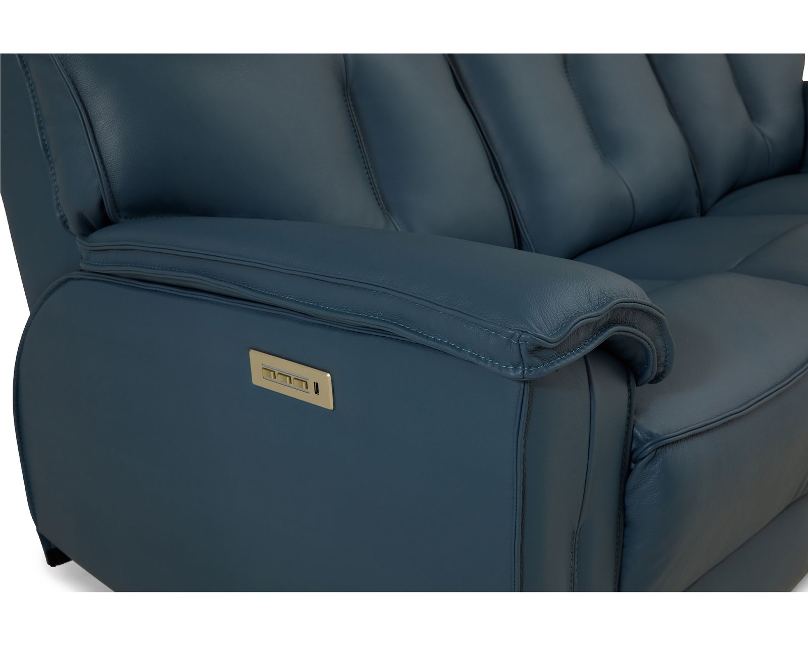 Oakley 41187 Power Headrest Power Reclining Sofa (86") +100 leathers - Oakley 86" Power Headrest Power Reclining Sofa