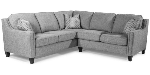 Layout I: Two Piece Sectional. 95" x 94"