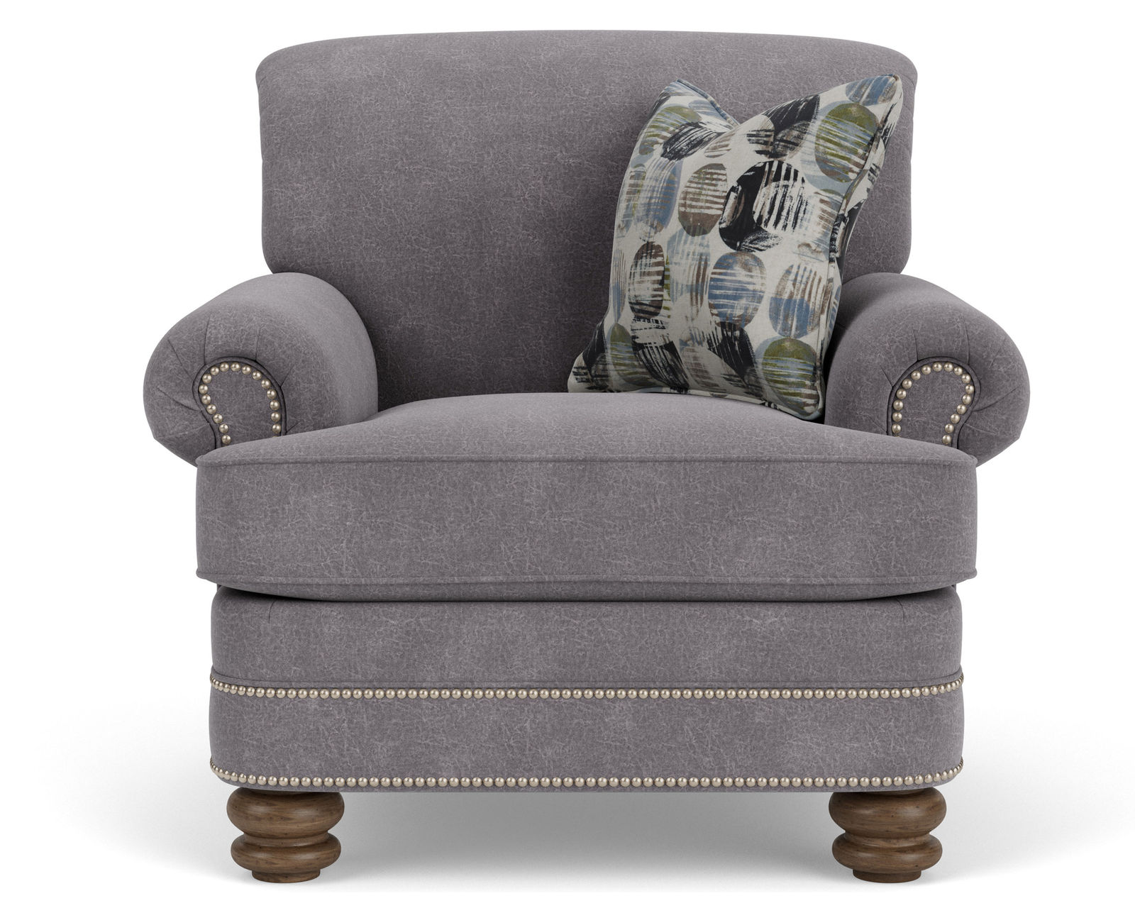 Bay Bridge 7791 Nailhead Loveseat (+100 fabrics)  - Bay Bridge Nailhead Chair