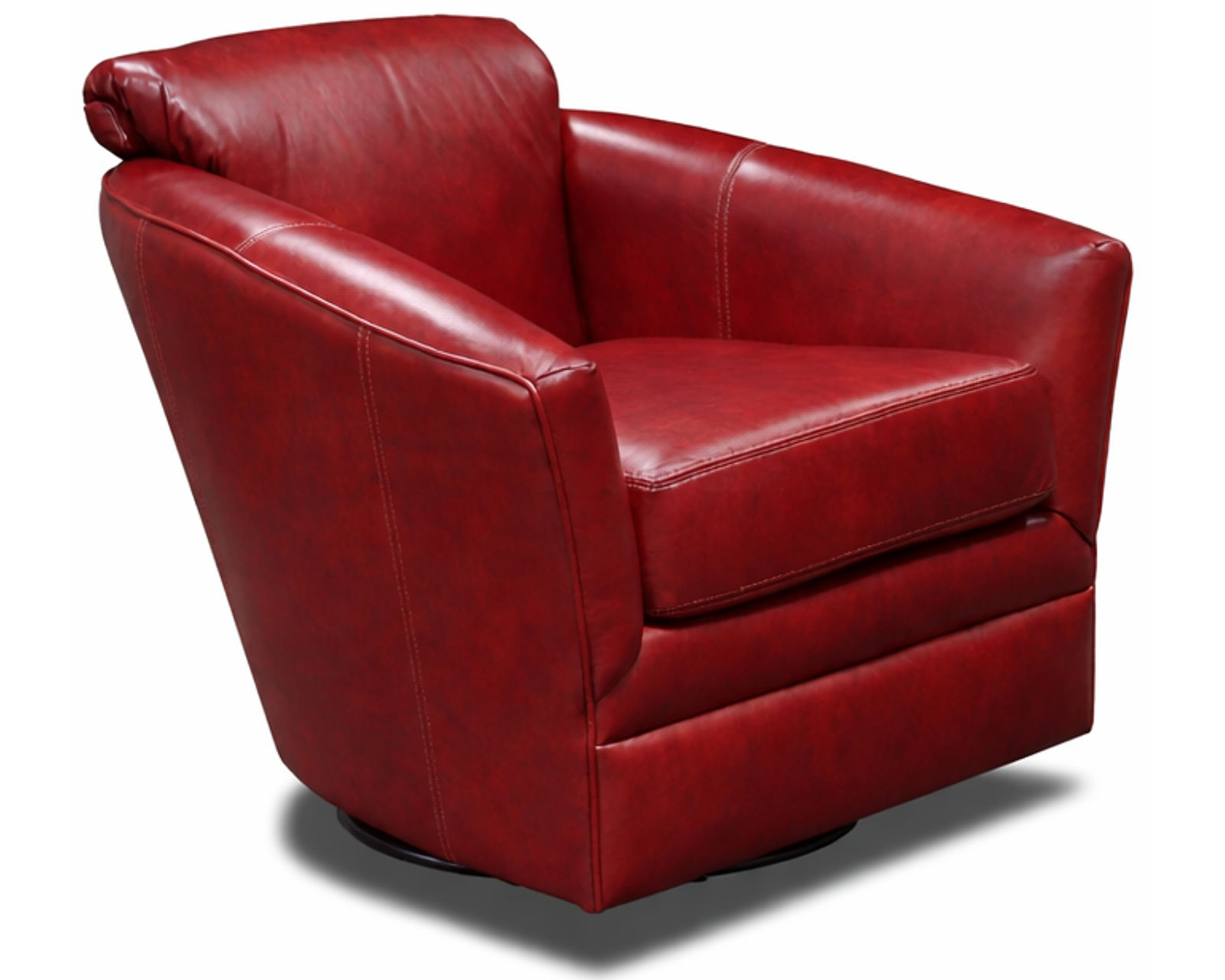 Lyra L100 Leather Swivel Glider 29 Top-Grain Leather Choices - 	Lyra Leather Swivel Glider