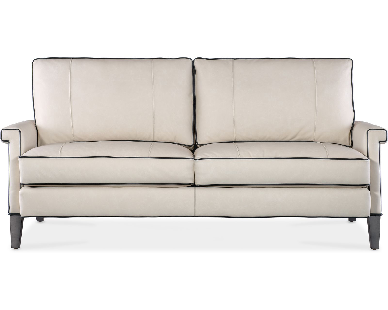 Bradington Young Emyrsen 624 Sofa (12 leathers) 8-Way Hand Tie - Emyrsen Stationary Sofa 8-Way Hand Tie
