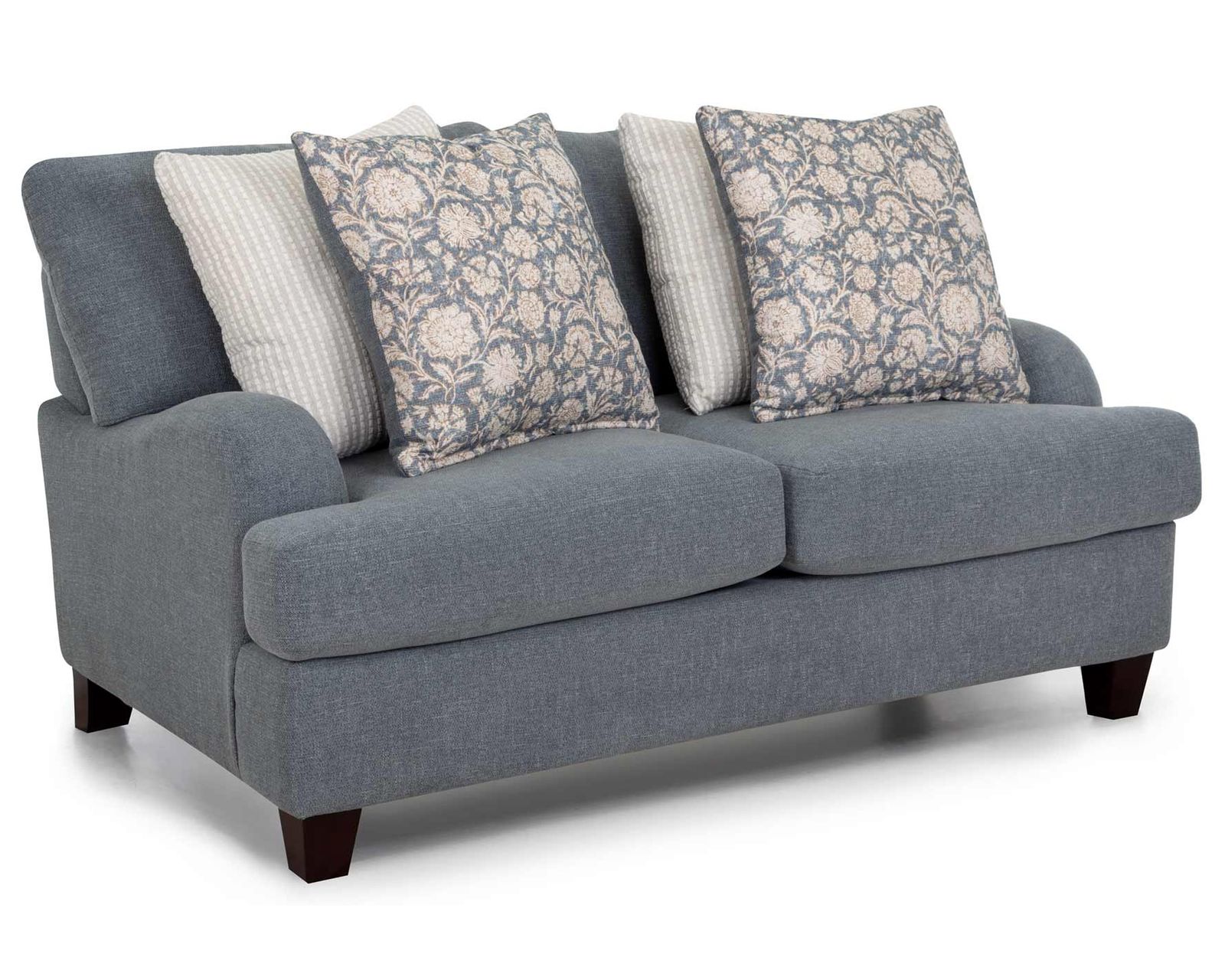 Laurel 93" Sofa (Timeless Style. Effortless Comfort. Beautifully at Home) - Shown in Durable Polyester Color Lake