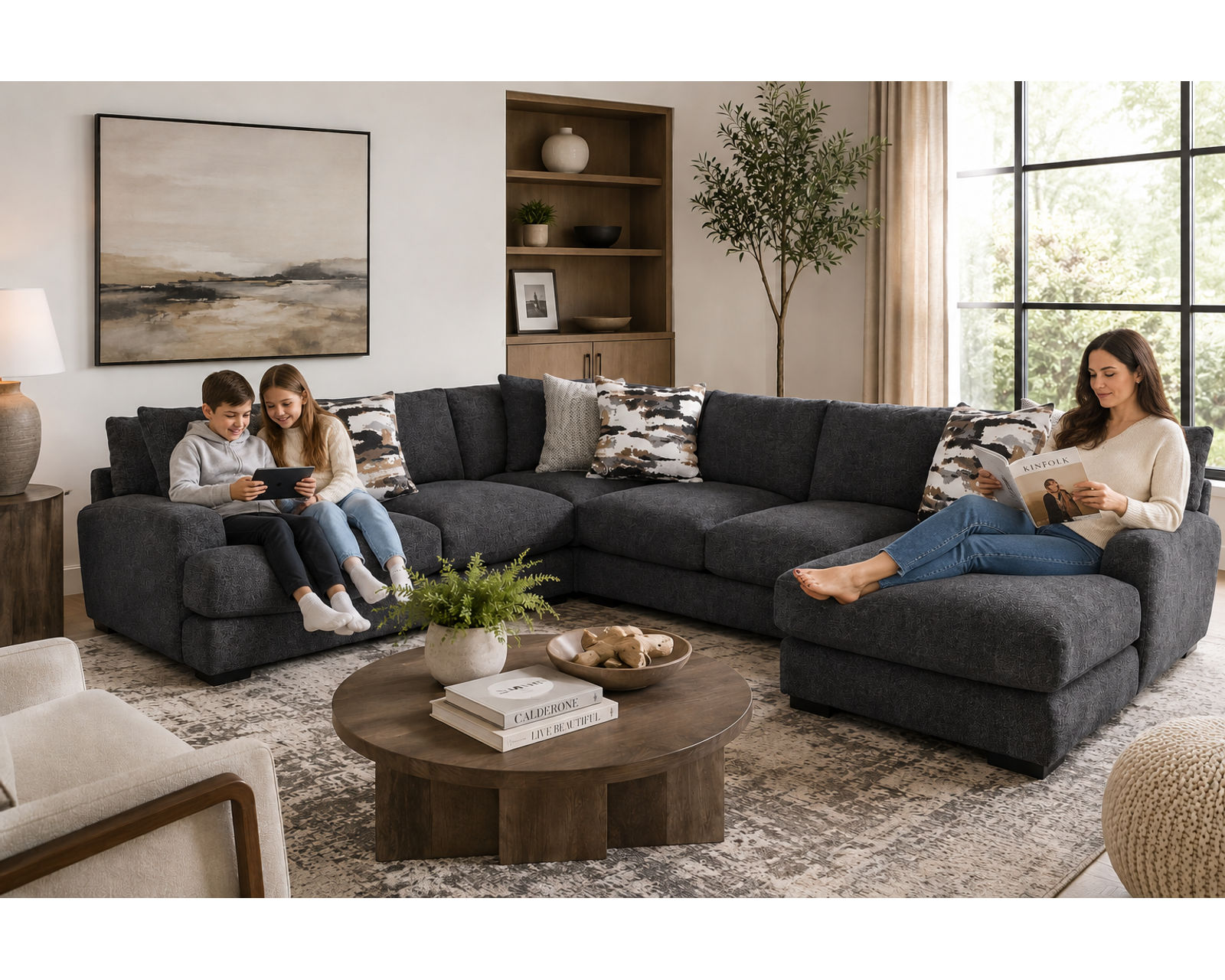 Collins 810 Modular Sectional (Modern Comfort. Performance Fabric. Made for Real Life) - High-End Style. Down-to-Earth Prices.