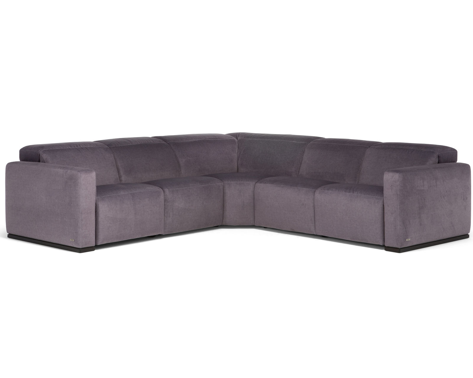 Baltimora C260 Stationary Sectional (+50 leathers) - Layout F: Five Piece Sectional 126" x 126"