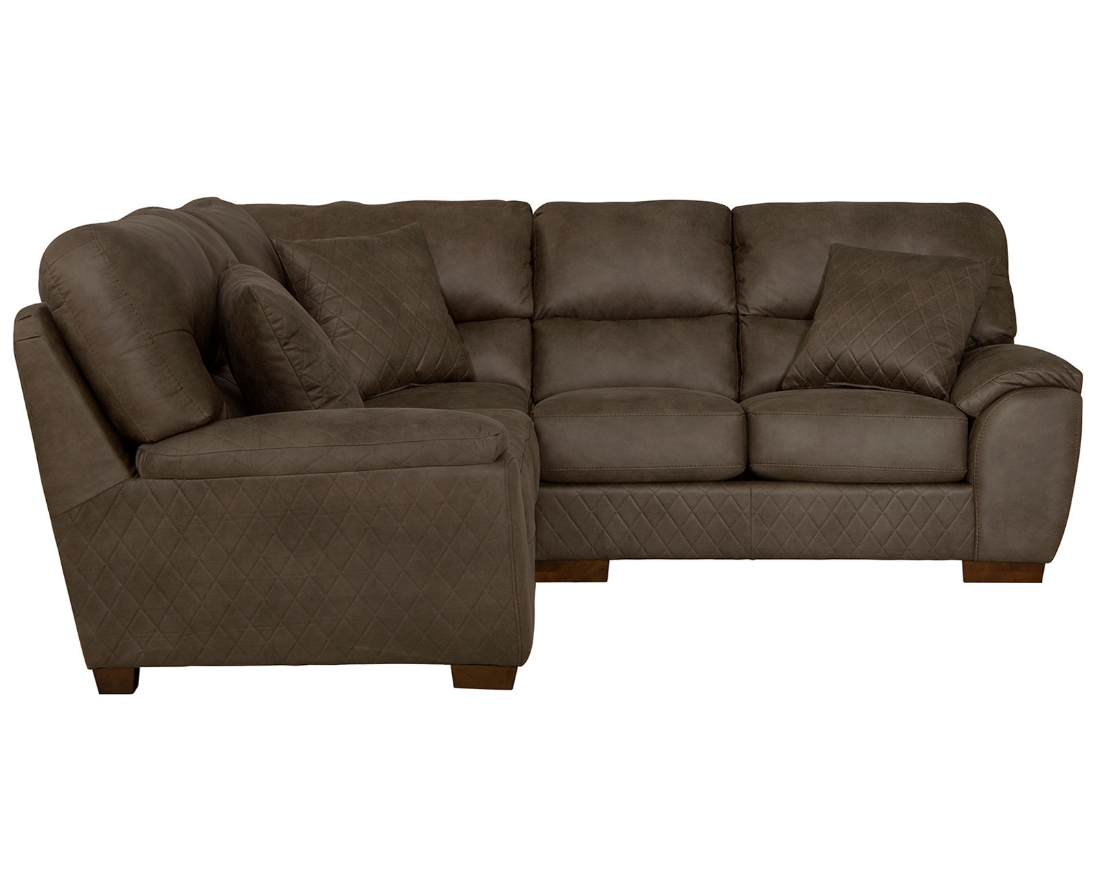 Royce 4043 Modular Sectional (Includes pillows) - Strength You Can See. Comfort You Can Feel.