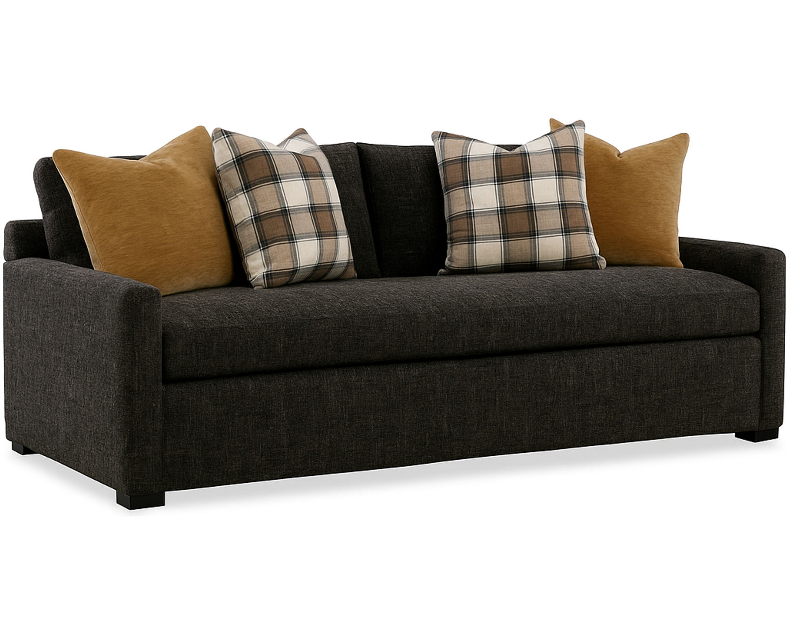 Bend 7547 Sofa 84" (+100 High Performance Fabrics) - Bend 84" Sofa (one cushion) 754770BD