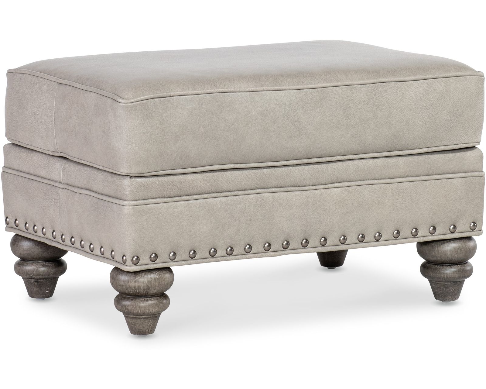 Bradington Young Carrado Sofa (12 leathers) 8-Way Hand Tie - Carrado 21" x 29" Ottoman