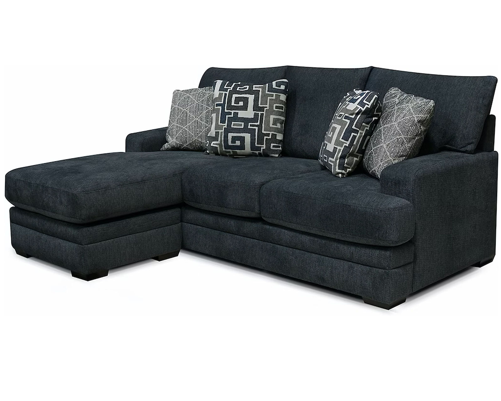 Luca 89" Sofa Chaise  (+101 Standard and Performance Fabrics) - Accent Pillows Included