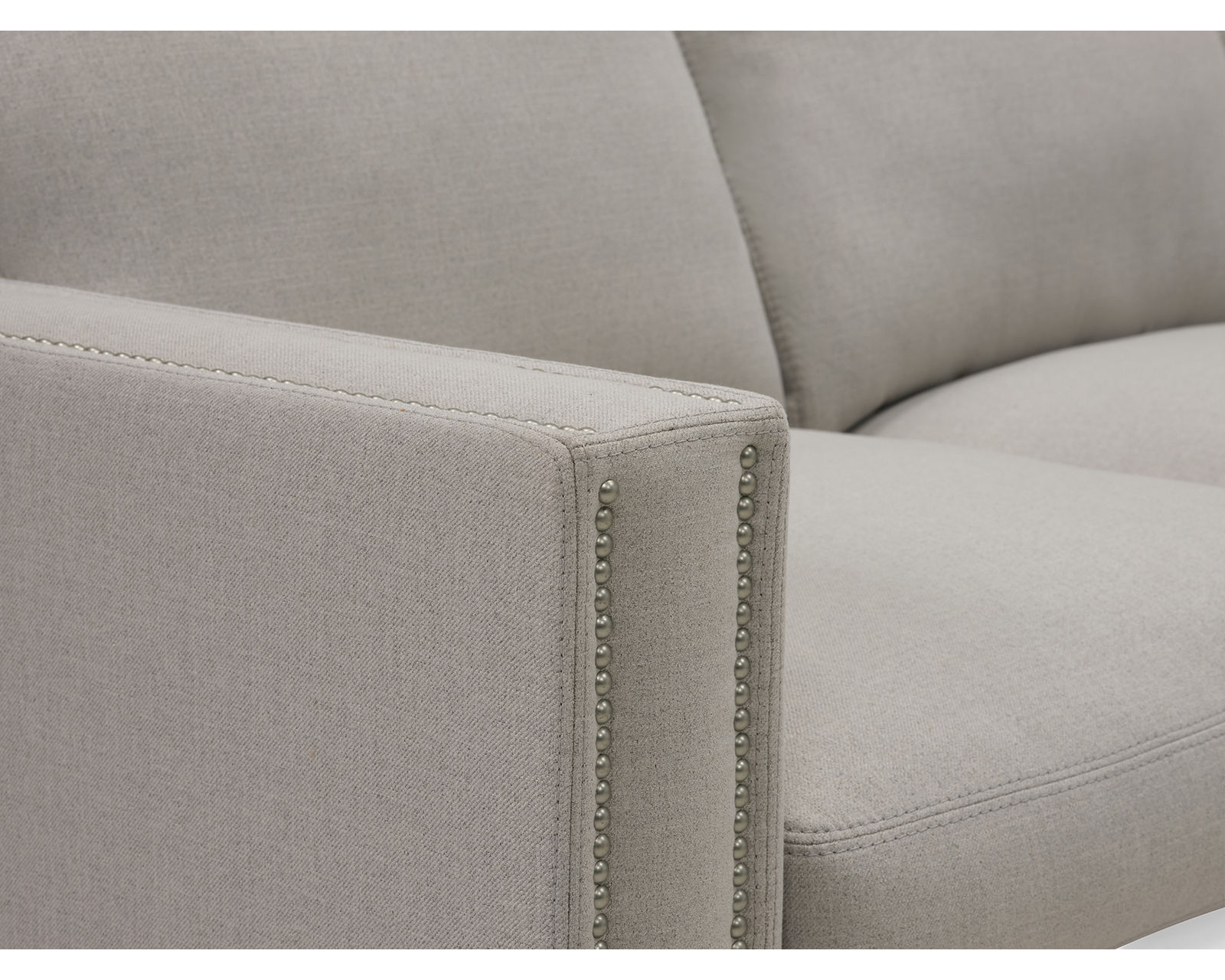 Colebrook 77267 Sectional (+50 fabrics) - Includes nailhead trim