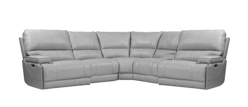 Layout A: Five Piece Reclining Sectional 114.5" x 114.5"