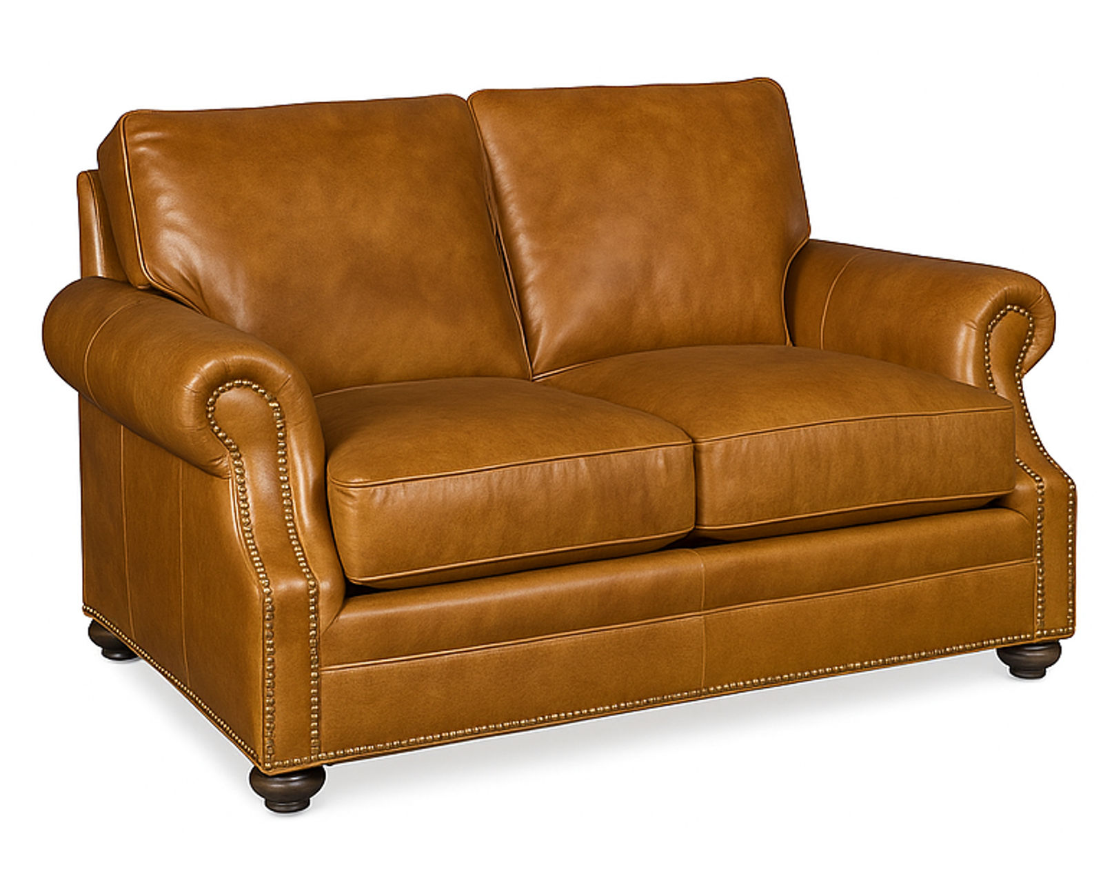 Bradington Young Warner 220 Loveseat (12 leathers) 8-Way Hand Tie