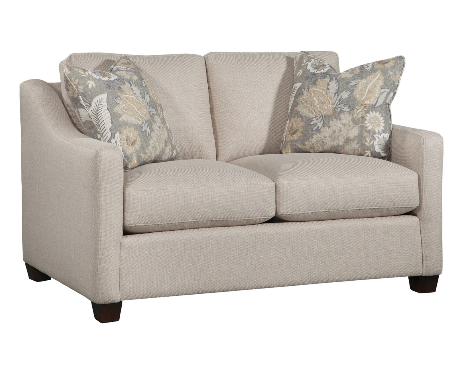 Oliver 81" Stationary Sofa (+69 fabrics) - Oliver 57" Loveseat