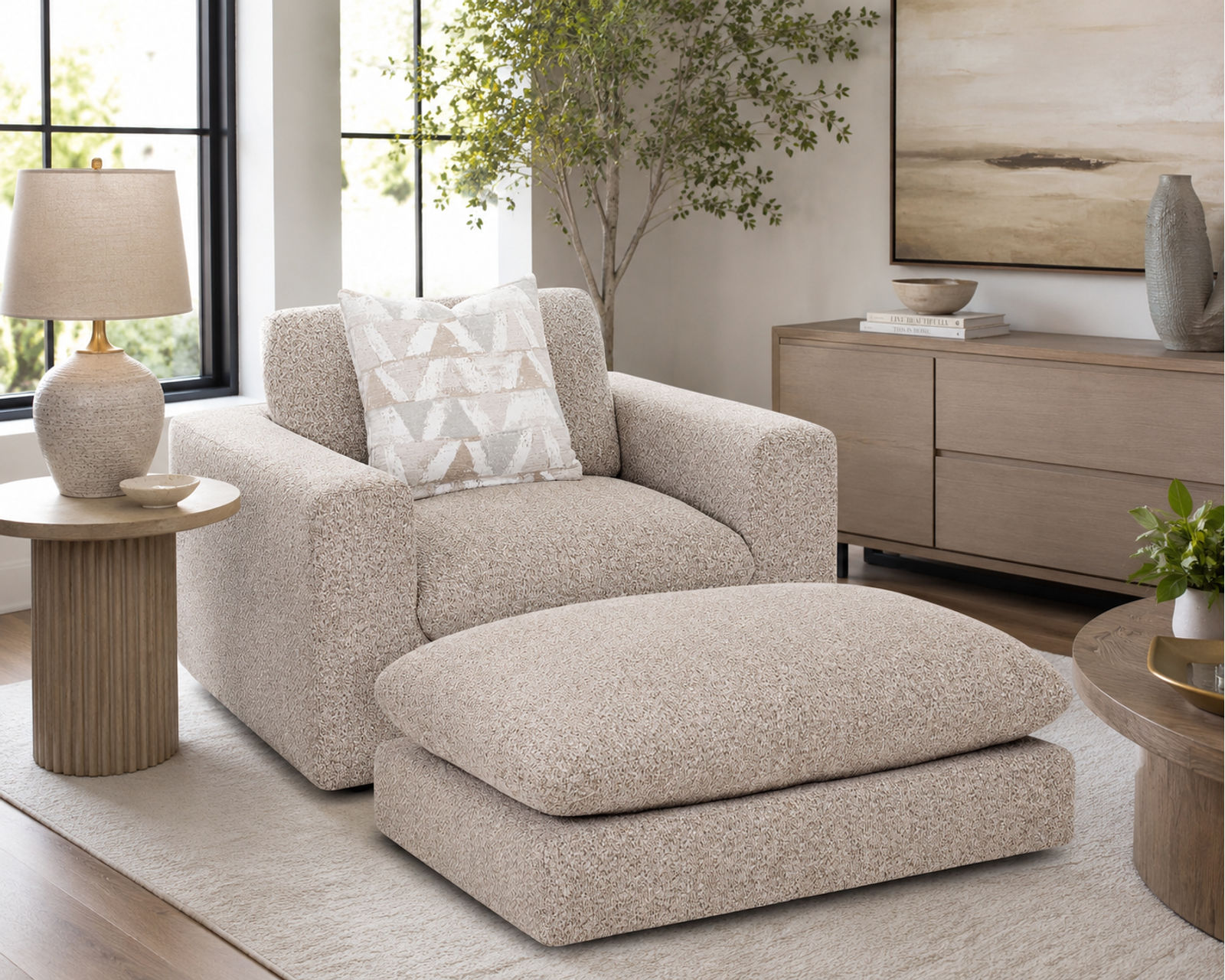 Lake 87" Two-Cushion Wide-Seat Sofa (Two Wide Seats. One Seriously Comfortable Sofa) - High-End Style. Down-to-Earth Prices.