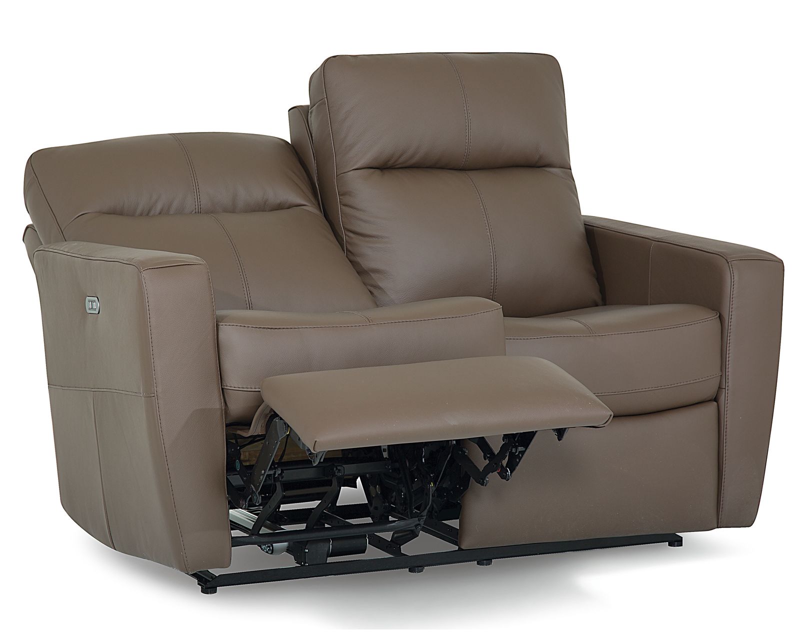 Cairo 40132 Power Headrest Power Reclining Sofa (+100 leathers) - Cairo 58" Power Headrest Power Reclining Loveseat