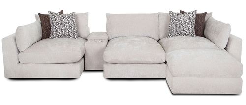Layout D: Five Piece Sectional 58.5" x 145" x 88.5"