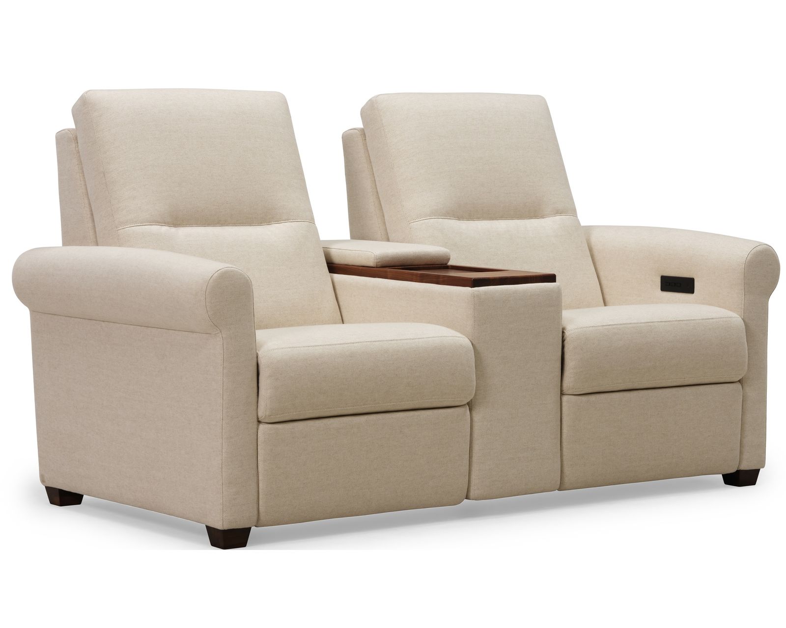 Essex 40112 Triple Power Reclining Sofa (81") +100 leathers - Essex 69" Triple Power Reclining Console Loveseat