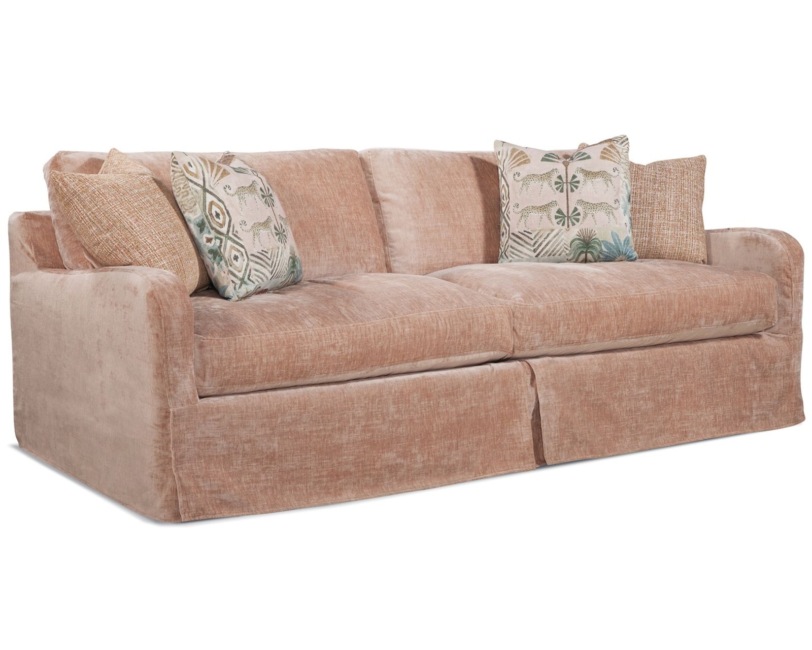 Pandora 91" Slipcover Sofa Tan (+69 fabrics) - Pandora 91" Slipcover Sofa