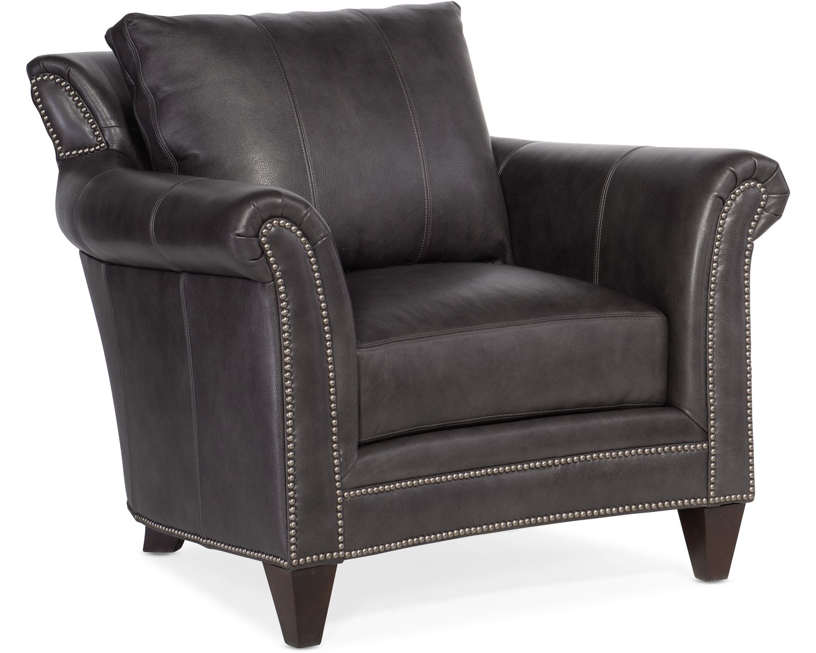 Bradington Young Richardson 866 Sofa (12 leathers) 8-Way Hand Tie - Richardson Stationary Chair 8-Way Hand Tie