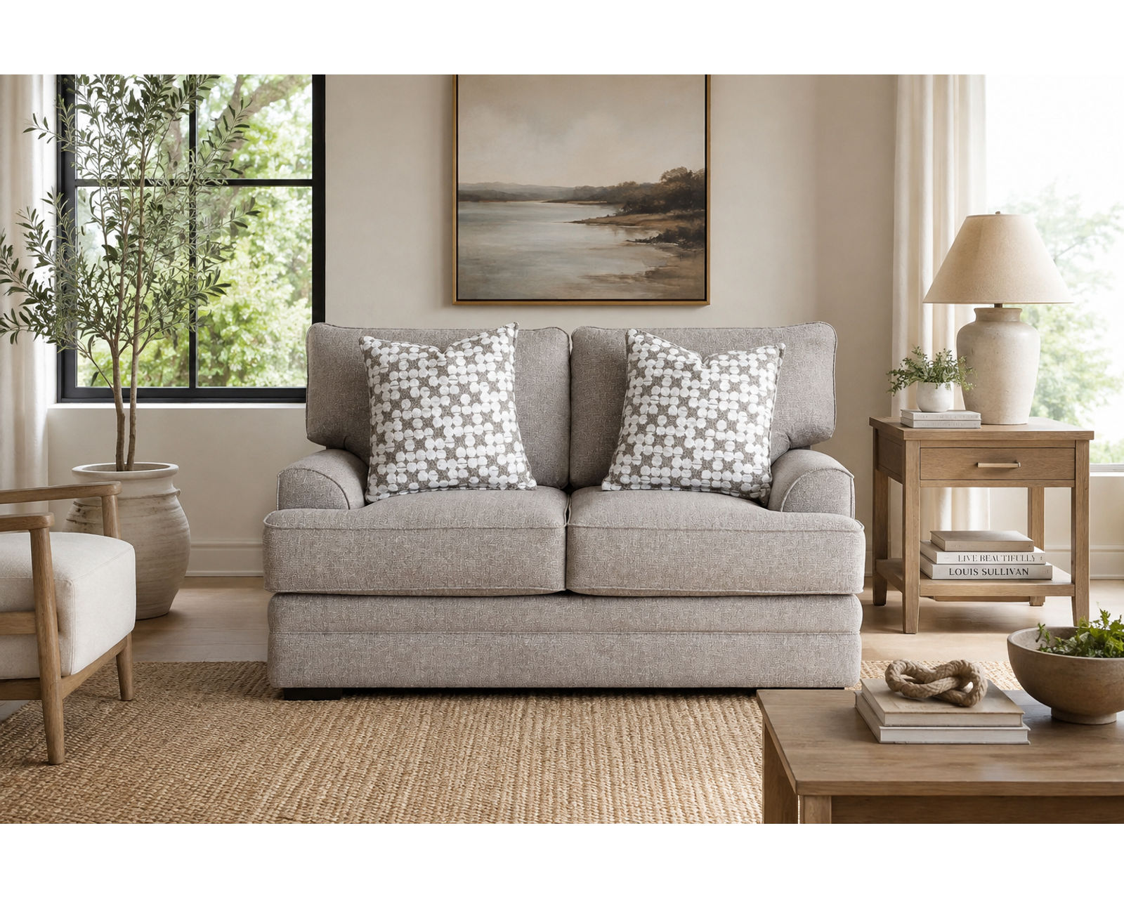 Ashton 93" Sofa (Tailored Style. Sink-In Comfort. Made for Everyday Living.) - High-End Style. Down-to-Earth Prices.