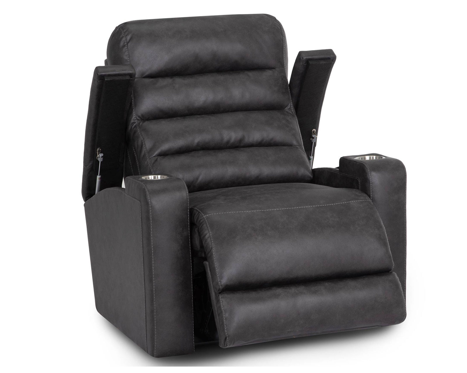 Tipton Home Theater Recliner w/ Power Headrest/Power Recline/Dual Cupholders/Dual Arm Storage (+2 colors)	 - Take an Extra 25% Off - Dual Arm Storage	