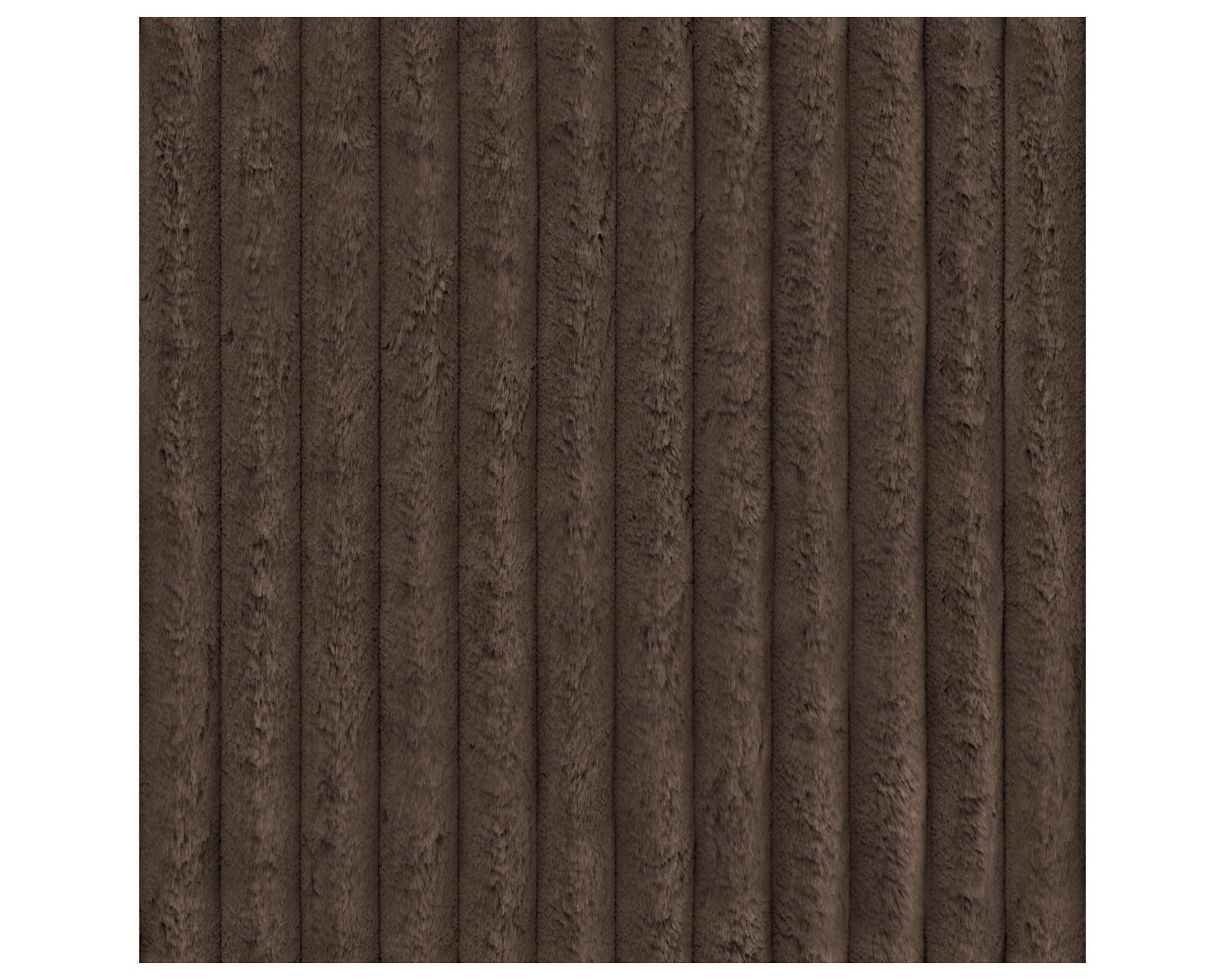 Eagan Stationary 95" Sofa (+3 colors) includes pillows - Chocolate faux fir fabric