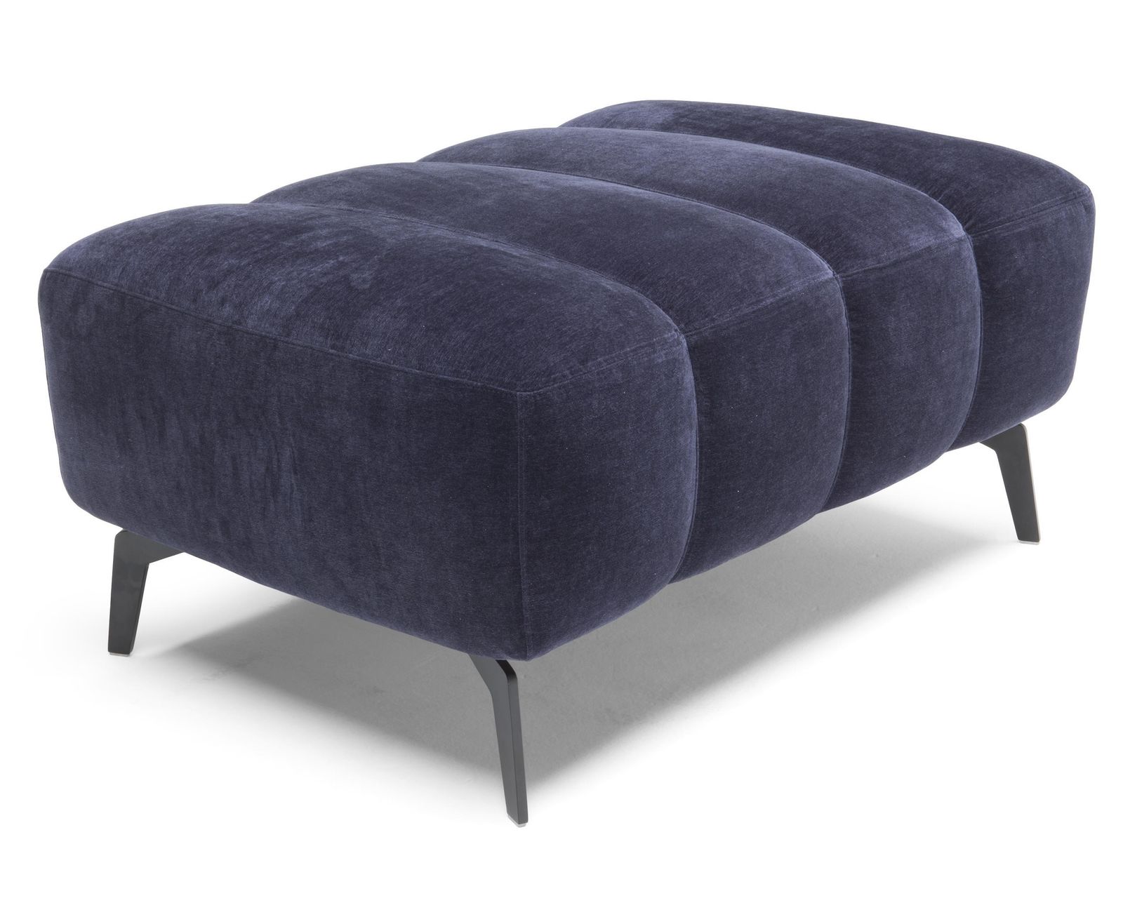 Portento C142 Sofa (91") +50 leathers - Portento Rectangular Ottoman 26" x 37"