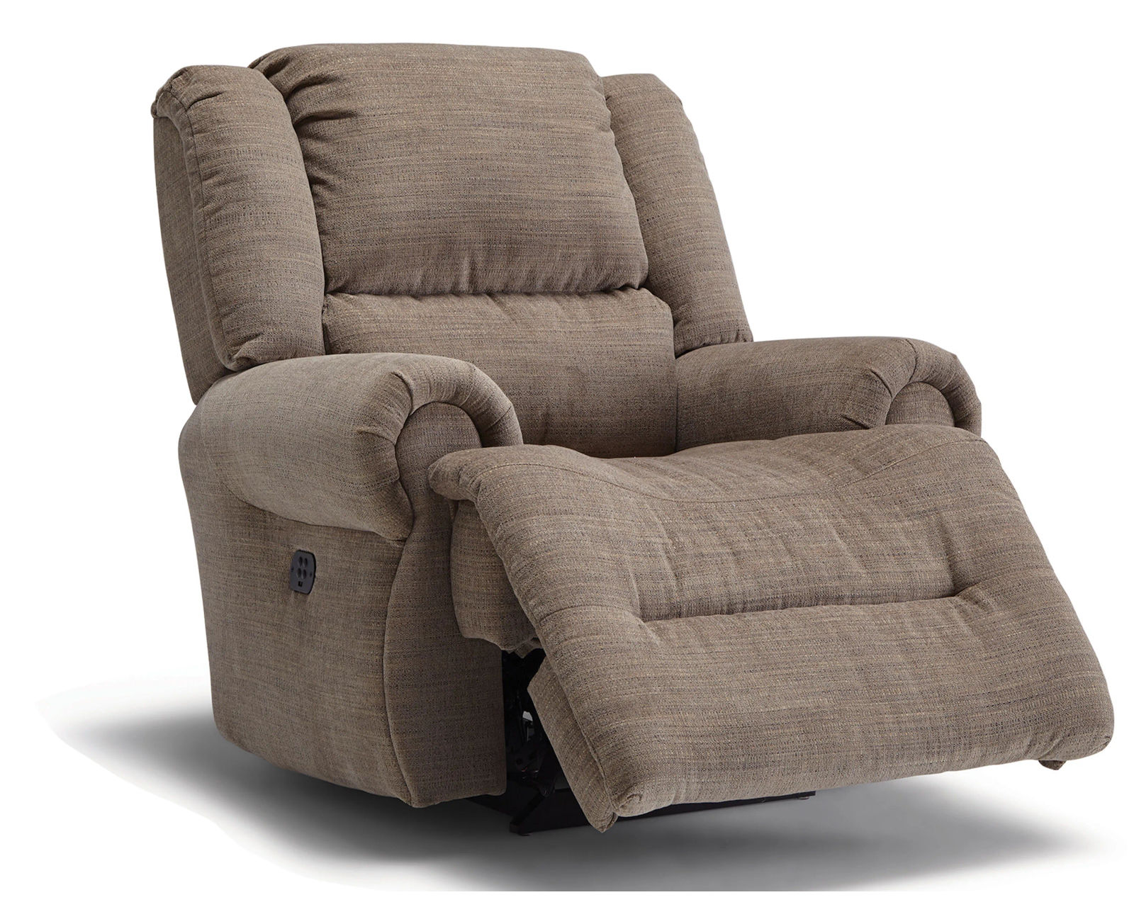 Genet Double Reclining Sofa w/ Dropdown Table (+100 fabrics) 85" - Genet Recliner Available as a Swivel Glider, Rocker or Space Saver Recliner