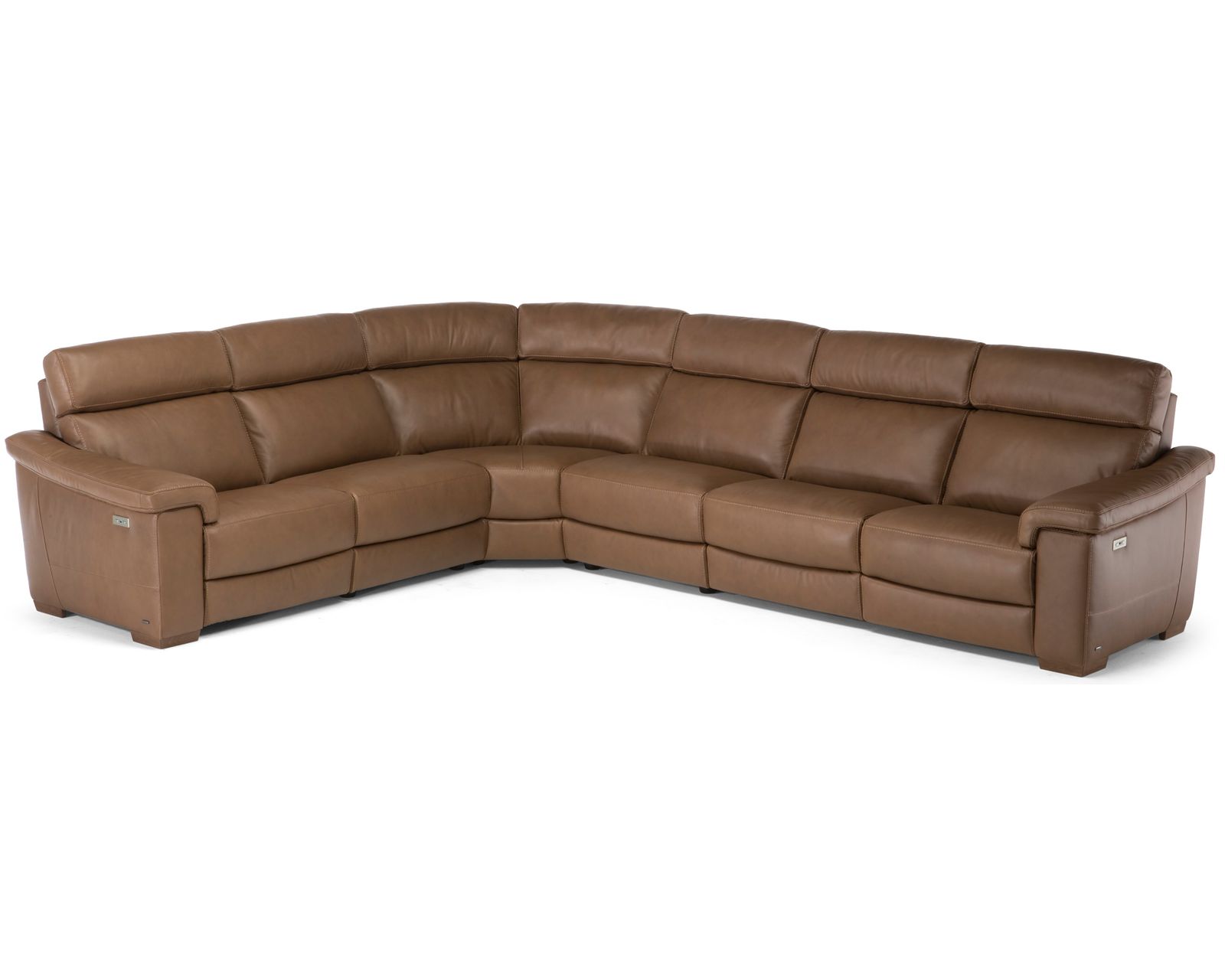 Giulivo C115 Power Headrest Power Reclining Sectional (+50 leathers)