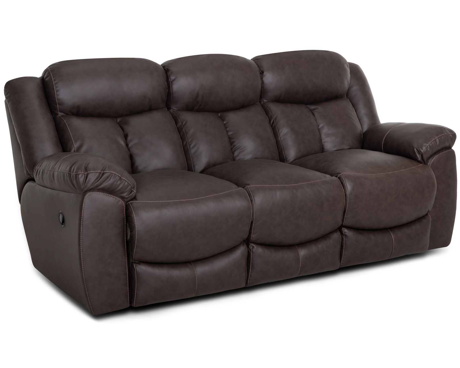 Warner 653 Rocker Recliner Coffee - Warner Reclining Sofa