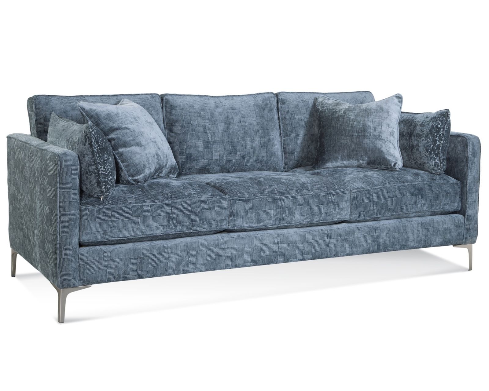 Lenox 90" Metal Leg Sofa (+69 fabrics)